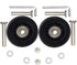 ORO 1 Pair Luggage Wheels Replacement 60mm Case Wheels with 8mm(0.31") Bearings Wheels for Suitcase and Inline Outdoor Skate and Caster Board (60 ...